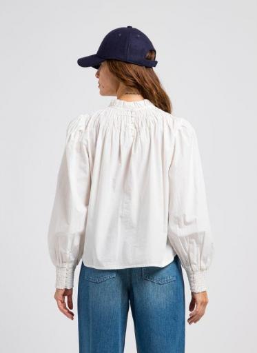 Blusa algodón blanco Tissam  [2]