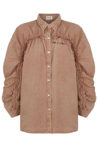 Camisa Carlota camel