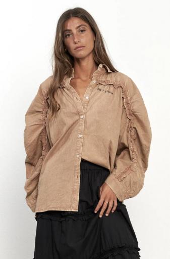 Camisa Carlota camel [1]