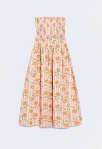 Vestido algodón rosa Amalfi [2]