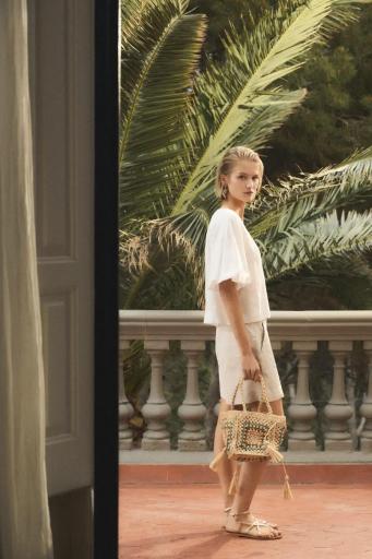 Blusa lino blanco Frida [5]