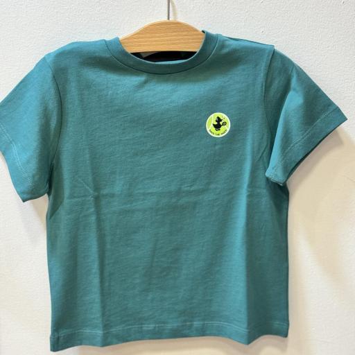 Camiseta verde logo [0]