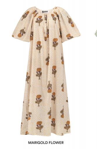 Vestido modelo ballon marigold