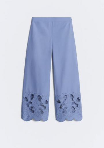 Pantalón algodón azul Lotus