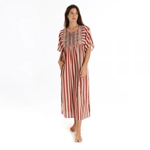 Vestido Kobo marrón [0]