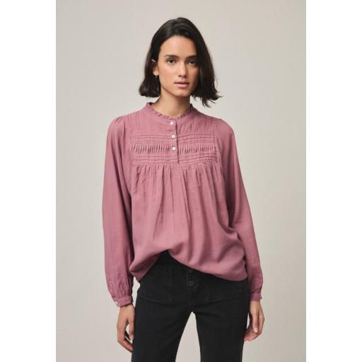 Blusa romántica Eva color rosado [0]