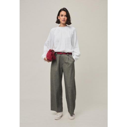 Blusa cuello fruncido Judit [0]