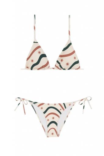 Bikini Triángulo Meteoro con braguita clásica