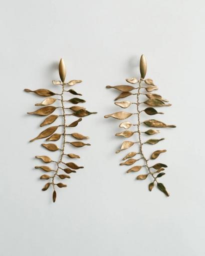 Pendientes Efímero oro