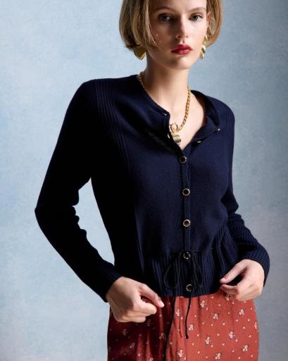 Cardigan Lea azul marino [1]