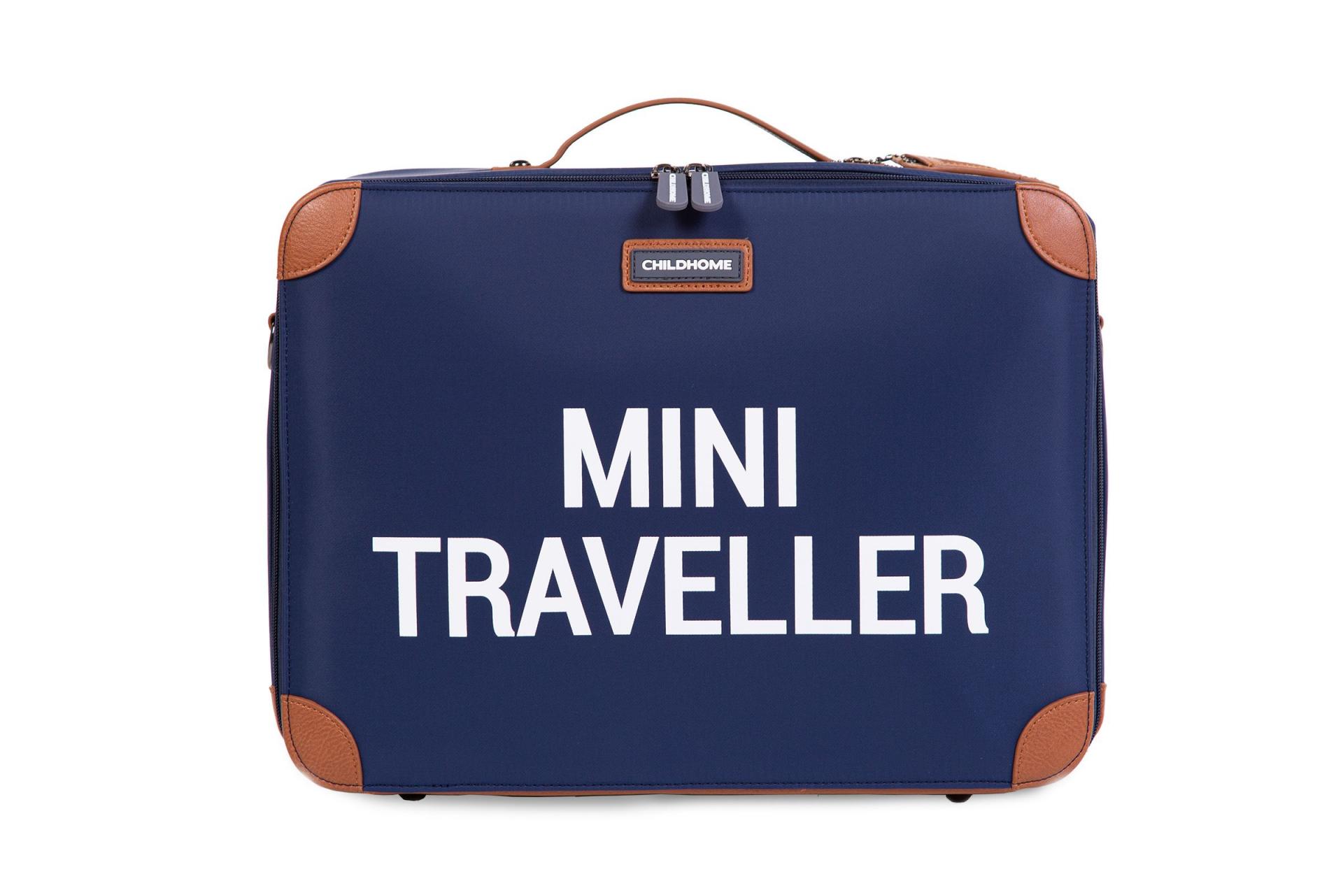 Mini traveller maleta azul marino