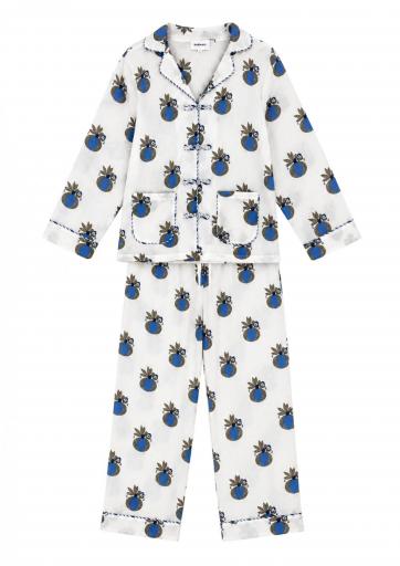 Pijama granadas azules