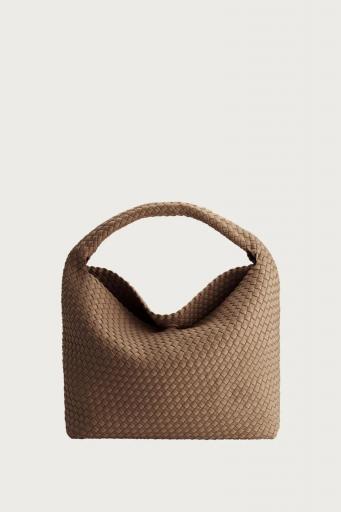 Bolso cubo retroa arena