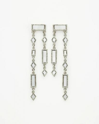 Pendientes Nira plata