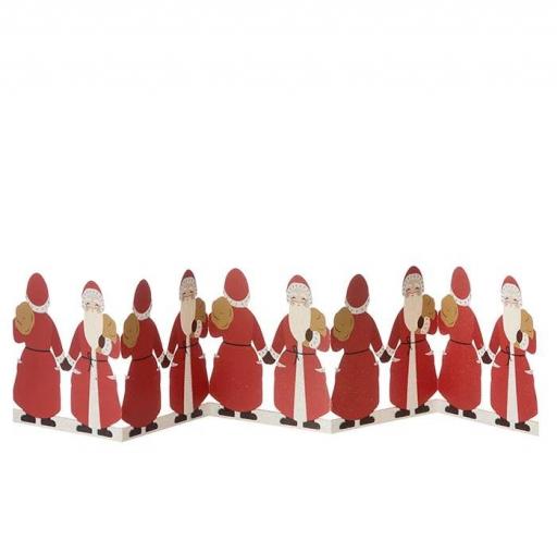 Guirnalda de mesa de 70cm Papá Noel [0]