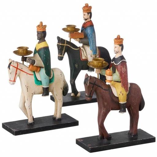 Portavelas Reyes Magos