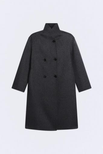 Abrigo lana cuello alto handmade Seoul [0]