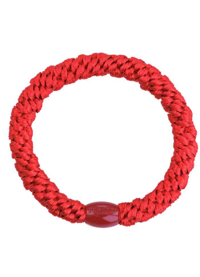 Goma de pelo roja