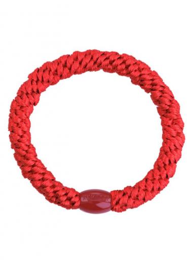 Goma de pelo roja