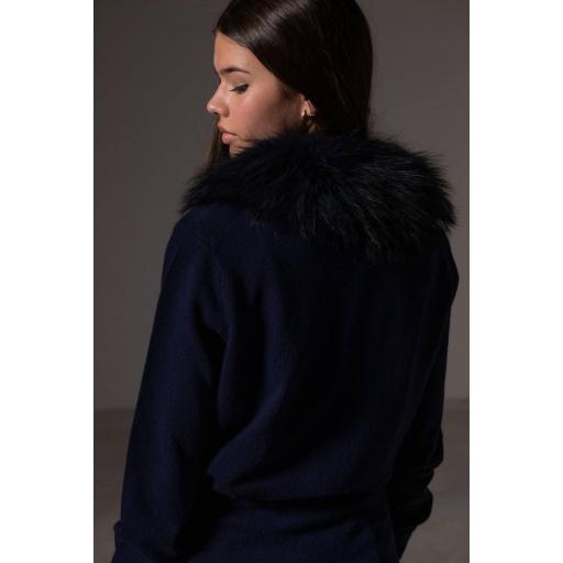 Jersey pico cashmere navy [2]