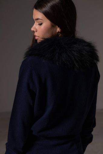 Jersey pico cashmere navy [1]