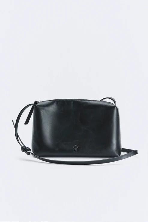 Bolso bandolera city negro regulable forro interior City