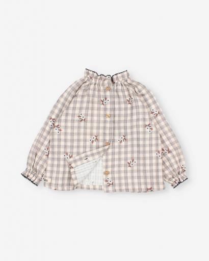 Blusa vichy gris [2]
