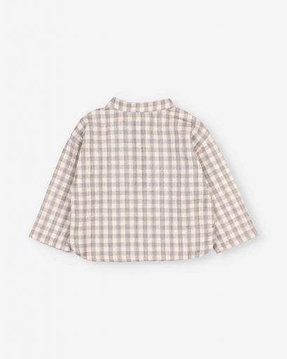 Camisa bebe vichy gris [2]