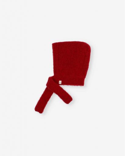 Gorro capota bebé girly color cherry