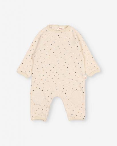 Mono pelele soft stars color natural [0]