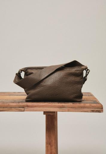 Bolso topo doble asa piel grabada Kaira [0]