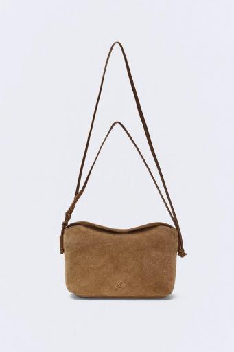 Bolso piel camel Lucie