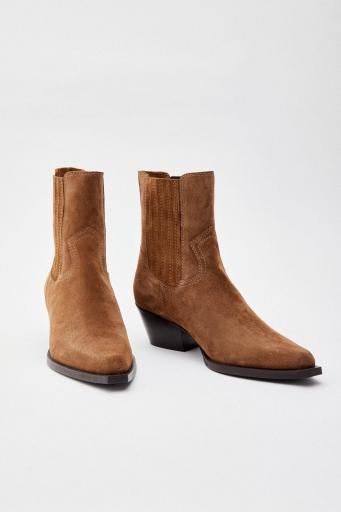 Botín campero suede 