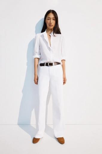 Camisa algodón blanco Emiliana [2]