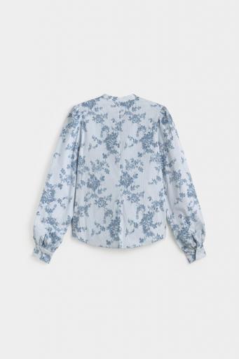 Camisa flores azul Lilou [5]