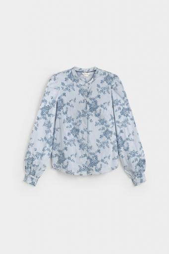 Camisa flores azul Lilou [4]