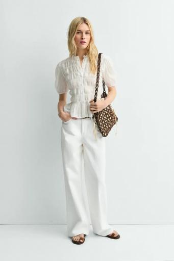 Camisa blanca algodón Therese [3]