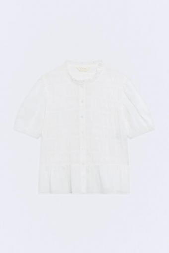 Camisa blanca algodón Therese [0]