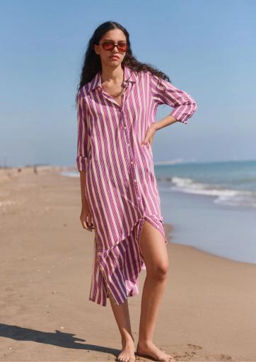 Vestido camisero Patmos Marigold [1]