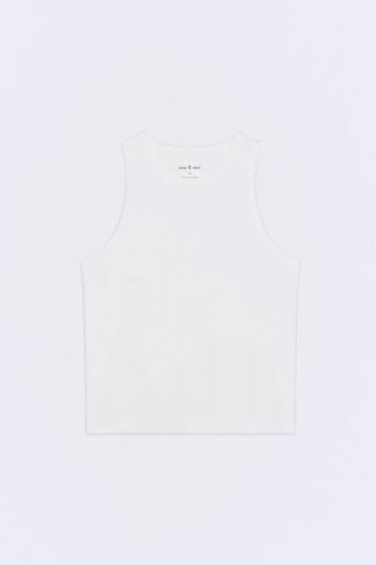 Top blanco algodón Zoe