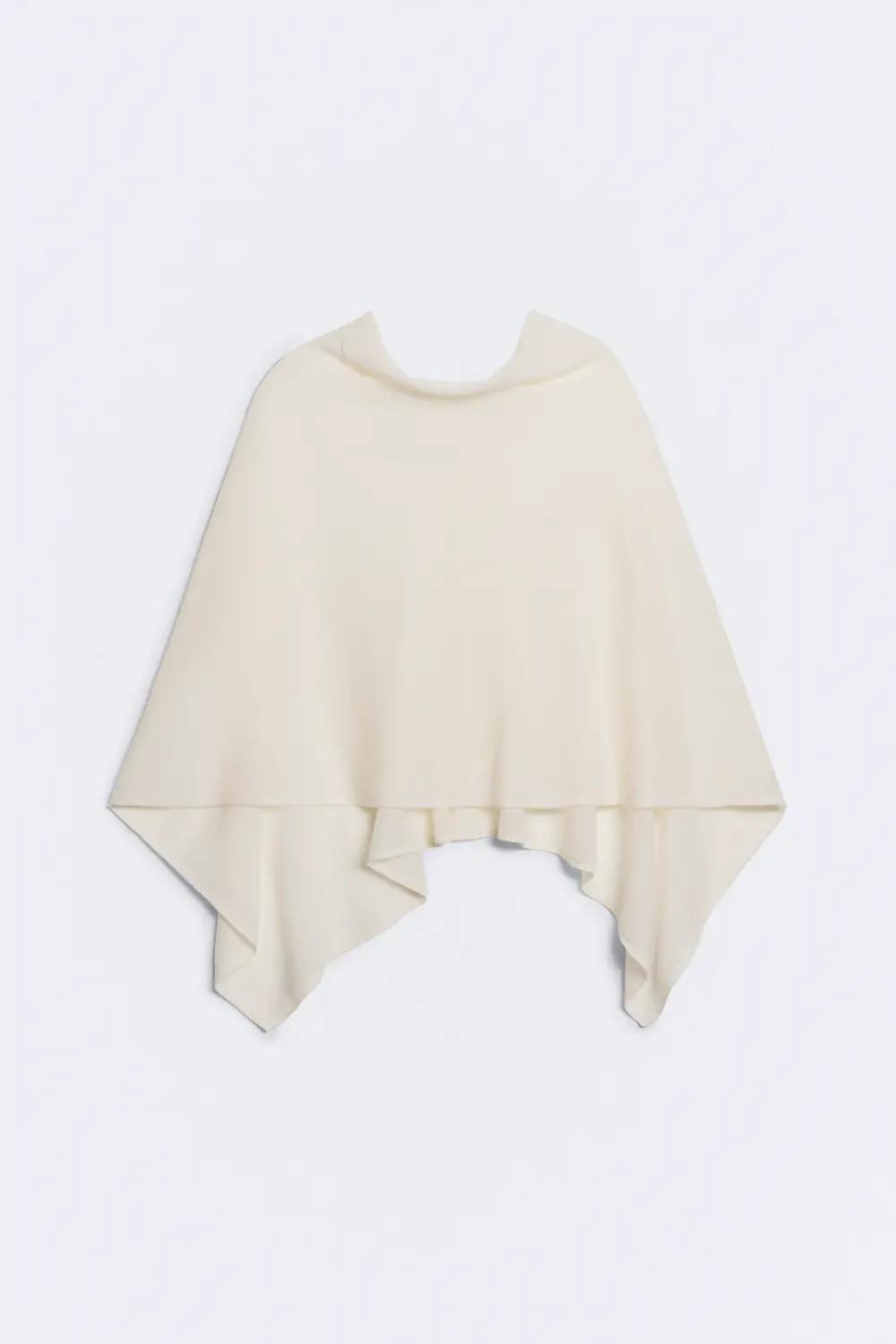 Capa lana y cashmere blanco Adam