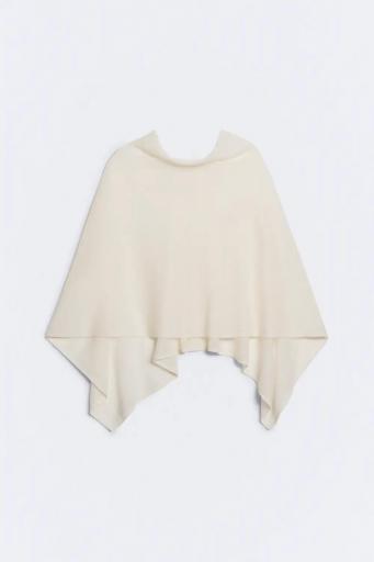 Capa lana y cashmere blanco Adam