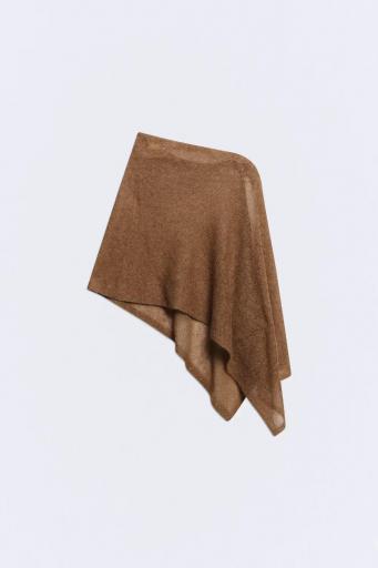 Capa alpaca botones caramel Boheme [1]