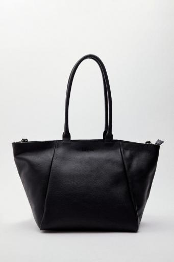 Bolso piel negro capazo leather