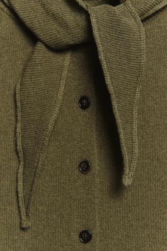 Cárdigan lana y cashmere verde Jackie set [3]