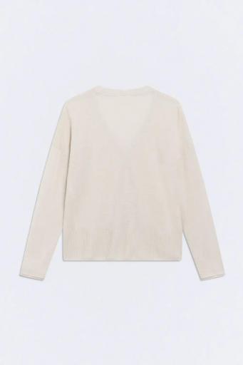 Cárdigan lino beige Nature [2]