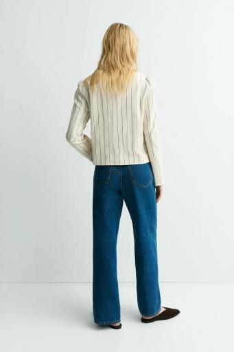 Chaqueta corta beige rayas Bellini [2]