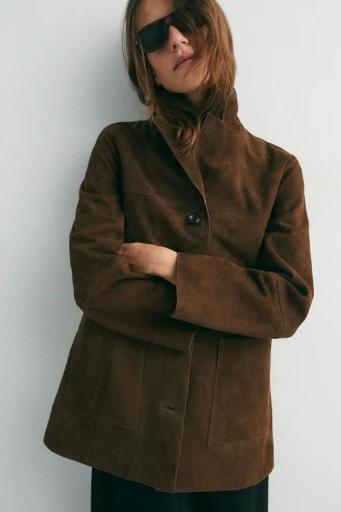 Chaqueta Brixton piel suede [2]
