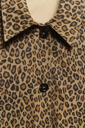 Chaqueta algodón reversible animal print Camille [4]