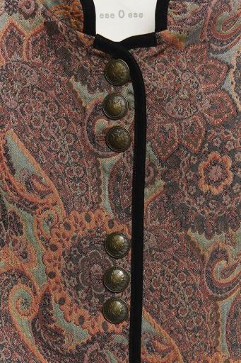 Chaqueta jacquard detalles velvet Gustav [1]